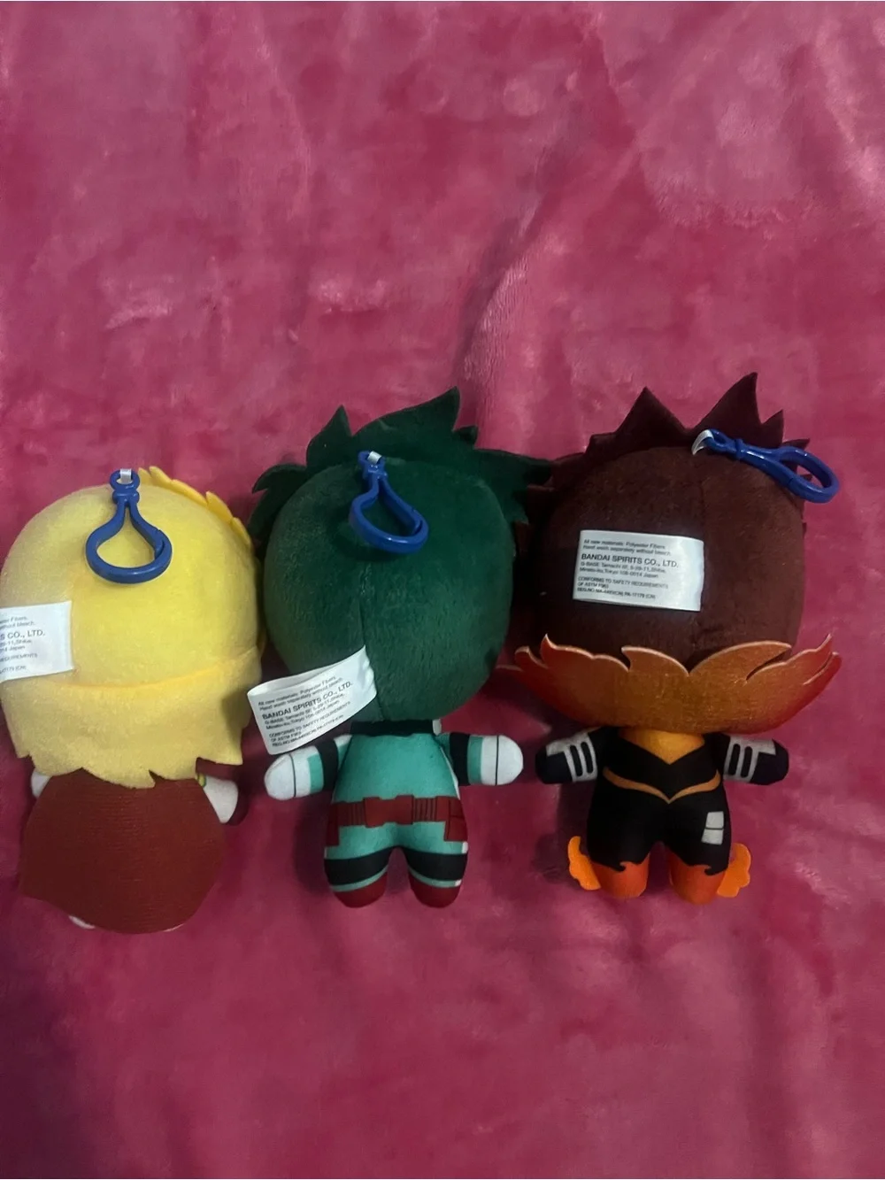 My Hero Academia Keychain 3 piece Bundle